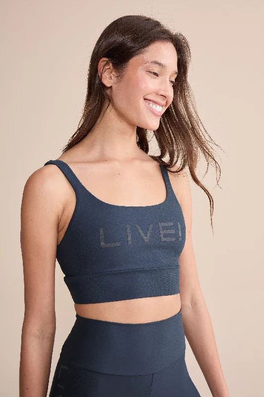 LIVE! Icon Sports Bra Elegant Women's 