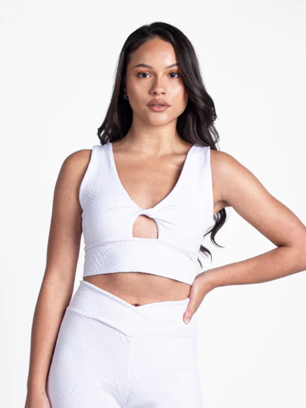 Snake Twist Top-White Adventure