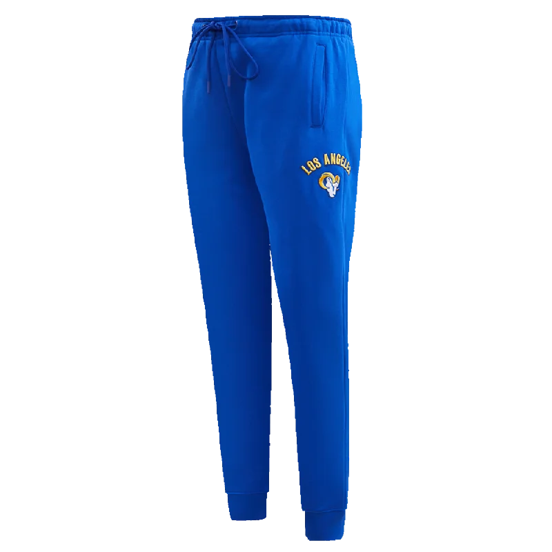 NFL LOS ANGELES RAMS CLASSIC WOMEN'S SWEATPANT (ROYAL BLUE) Tough Women's Military - inspired