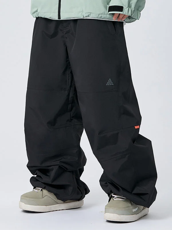 Men's Nandn Mountain Chill Baggy Snowboard Pants Bold Women's Animal Print