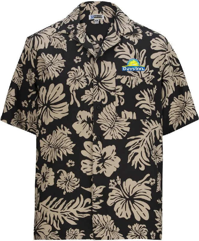 Edwards Hibiscus 2 Color Camp Shirt Contemporary 