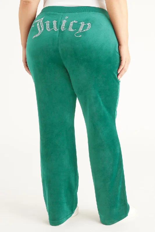 Plus-Size OG Big Bling Velour Track Pants Youthful Women's Anime - inspired