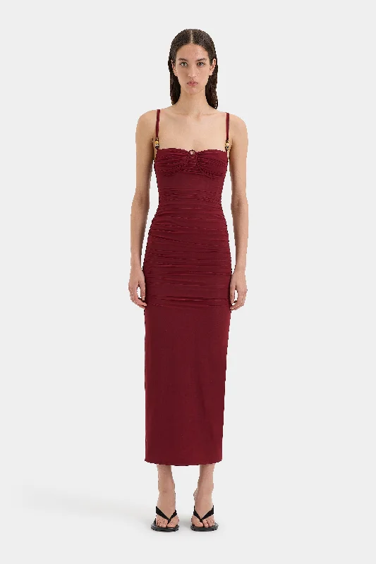 Jacques Beaded Midi Dress Contemporary 