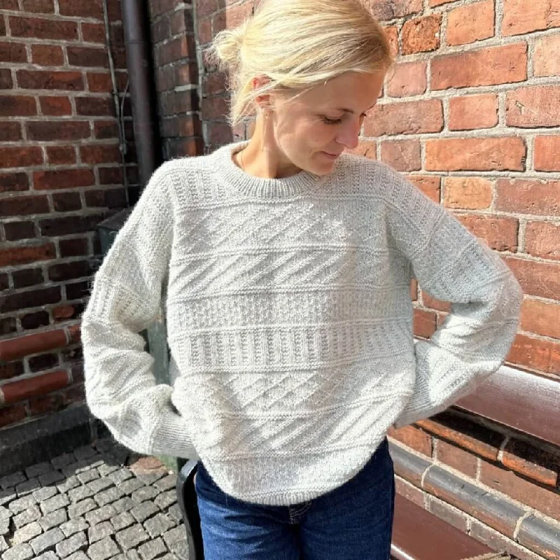 Damen Pullover Storm Strickanleitung - PetiteKnit (Heft) Traditional Women's Wool