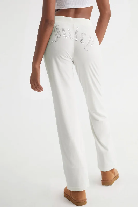 OG Big Bling Velour Track Pants Refined Women's Hand - crafted