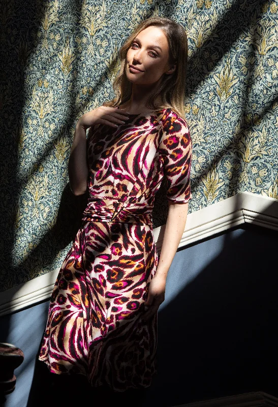 Leo Print Dress performance