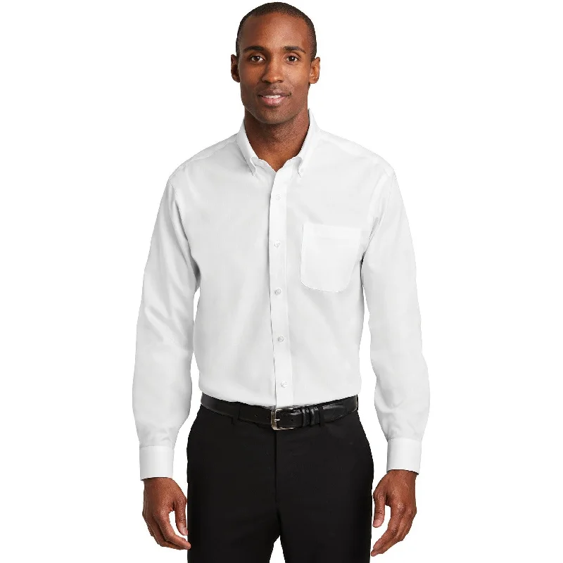CLOSEOUT - Red House Pinpoint Oxford Non-Iron Shirt Traditional Women's 