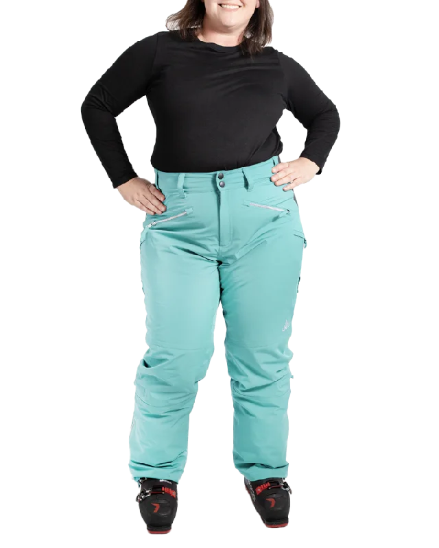 Nobody's Princess Zali Women's Snow Pant Regular - Aqua Contemporary 