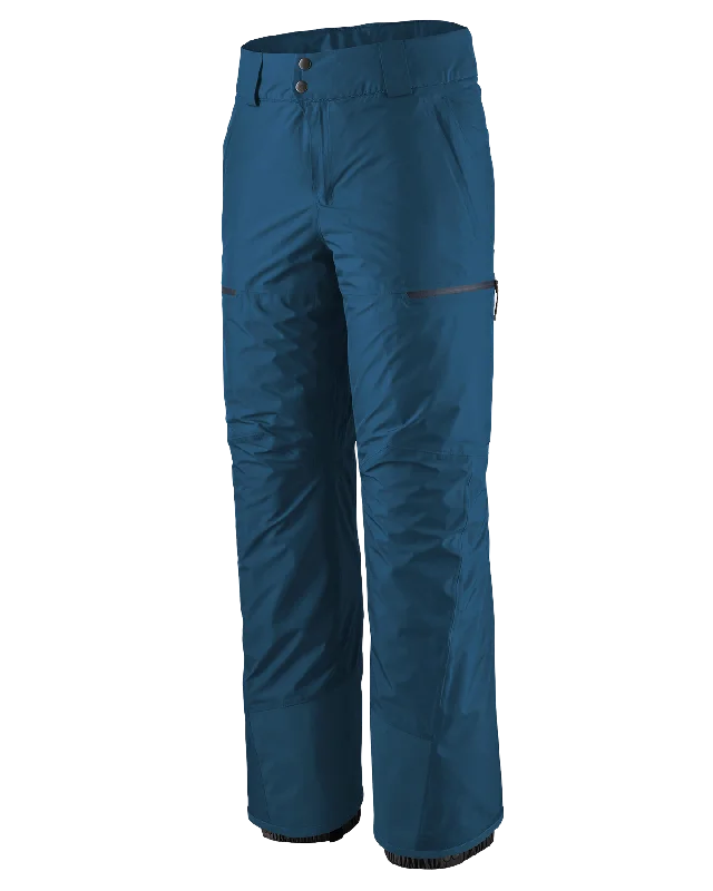 Patagonia Powder Town Pants - Reg - Lagom Blue Athletic Women's High - 