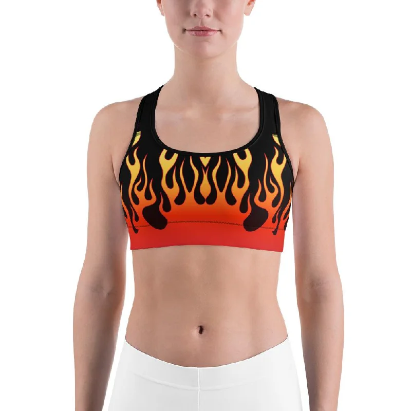 Flame Sports Bra Minimalist Women's Casual