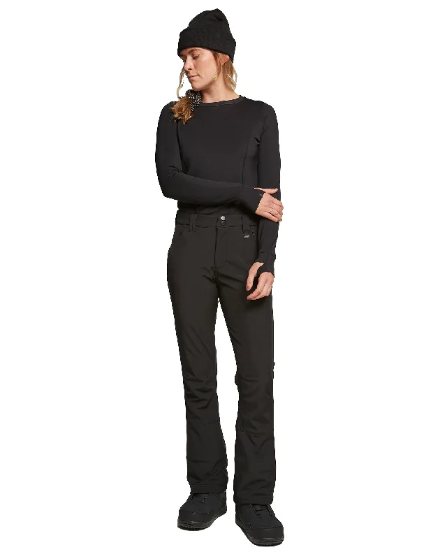 VA VA BOOM PANT - TRUE BLACK Laid - back Women's Style
