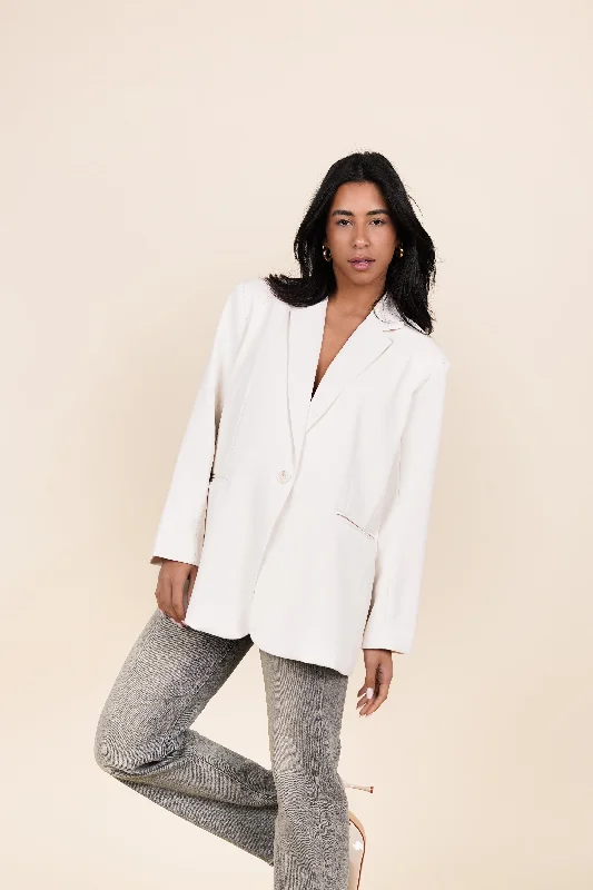 Oversized blazer beige - Billy Tough Women's Military - inspired