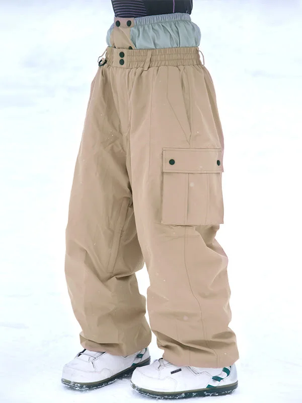 Women's Dook Snow Prime Ultimate Baggy Cargo Snow Pants Practical Women's Quick - dry