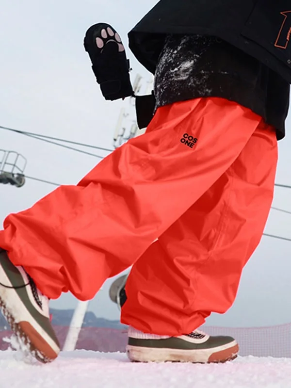 Women's Cosone Mountain Swag Baggy Snow Pants performance