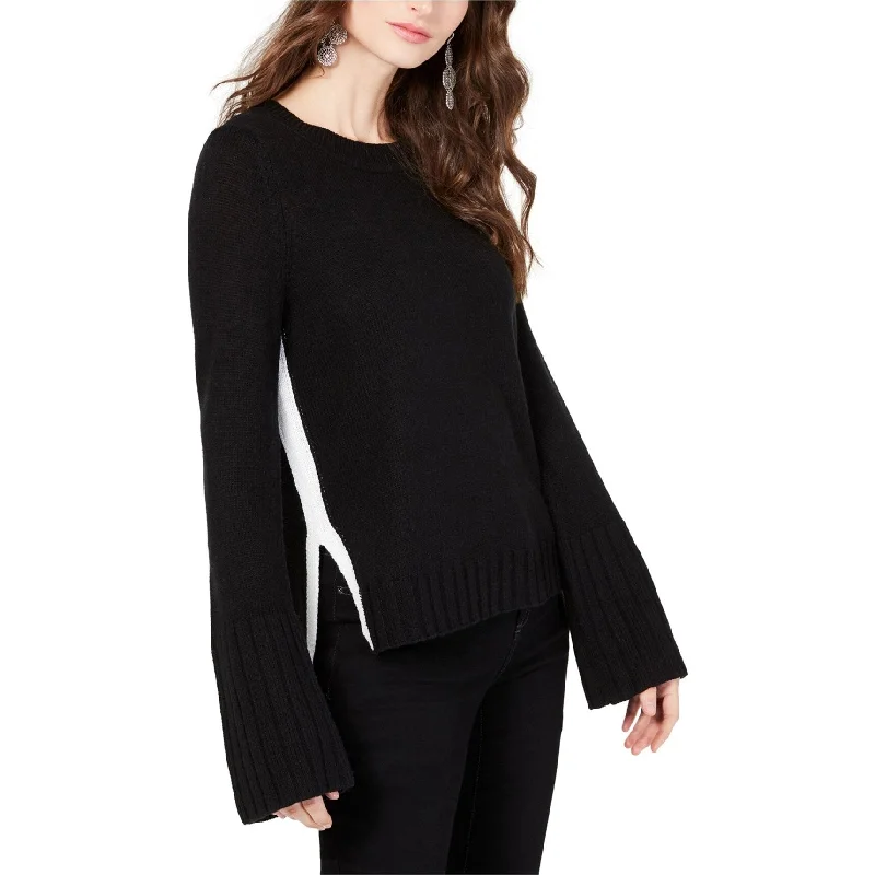 I-N-C Womens Side Stripe Pullover Sweater Edgy Women's Punk