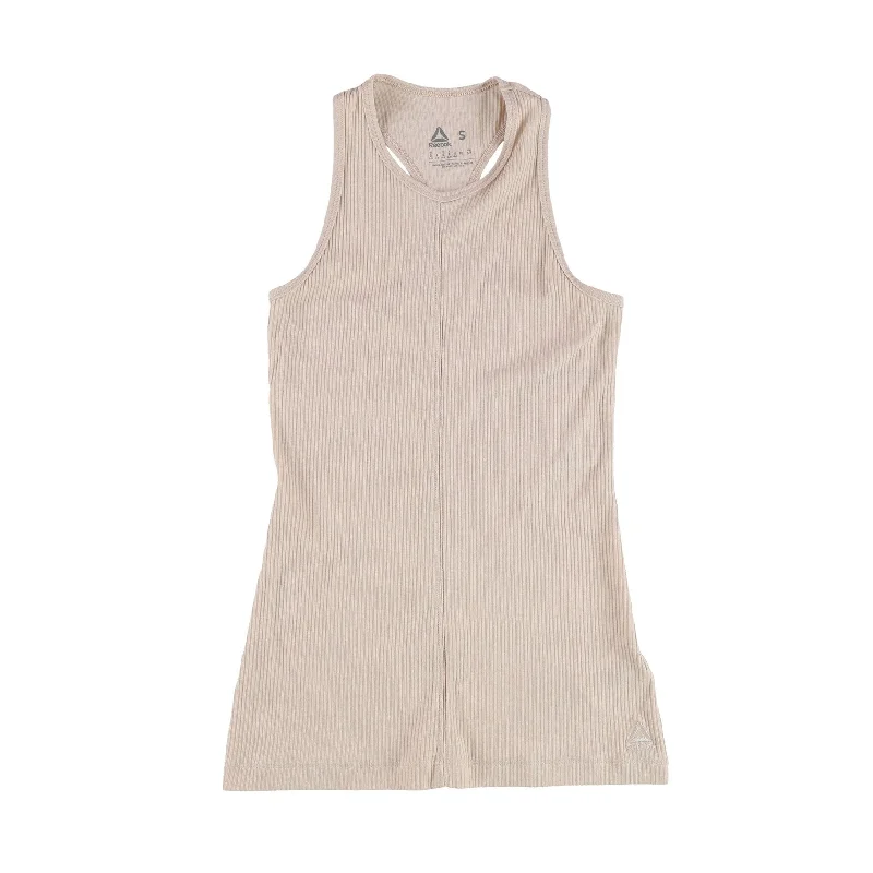 Reebok Womens Training Essentials Racerback Tank Top, Beige, Small Bohemian Women's Free